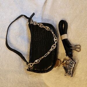 Crossbody NWOT Pebbled patent leather